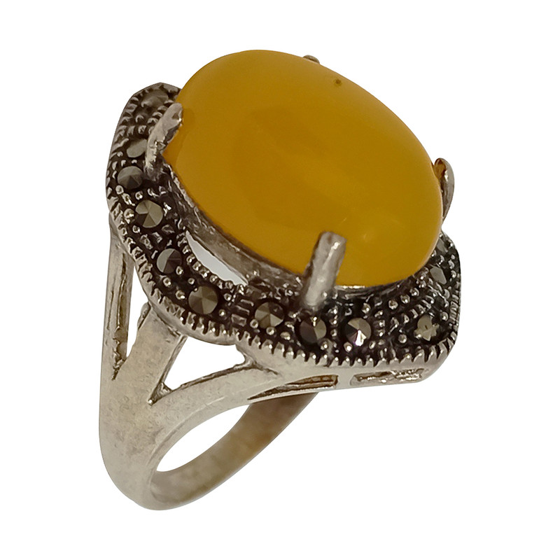 انگشتر نقره زنانه سلین کالا مدل شرف الشمس ce-As037 انگشتر نقره زنانه سلین کالا مدل شرف الشمس ce-As037