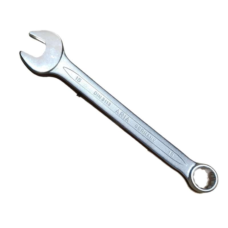 آچار یکسر تخت و یکسر رینگی اریا مدل DIN3113_8 مجموعه 8 عددی