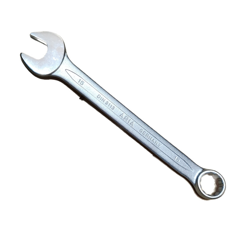 آچار یکسر تخت و یکسر رینگی اریا مدل DIN3113_8 مجموعه 8 عددی