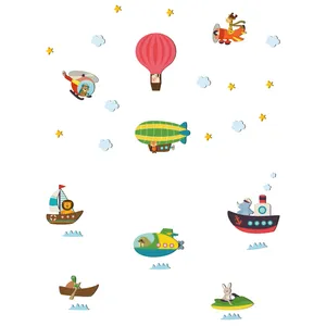 استیکر چوبی کودک ژیوار مدل دوستی حیوانات کد 1259