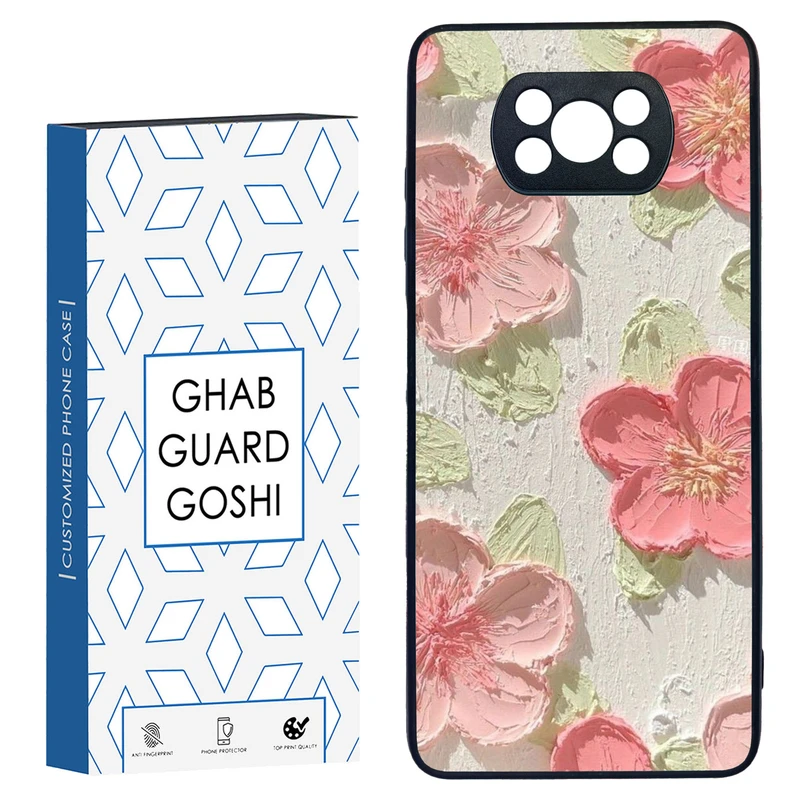 کاور قاب گارد گوشی طرح گل کد TPU-282 مناسب برای گوشی موبایل شیائومی POCO X3 / X3 PRO / X3 NFC