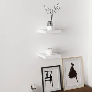 شلف دیواری فلفور کابینت مدل 23 cm مجموعه دو عددی