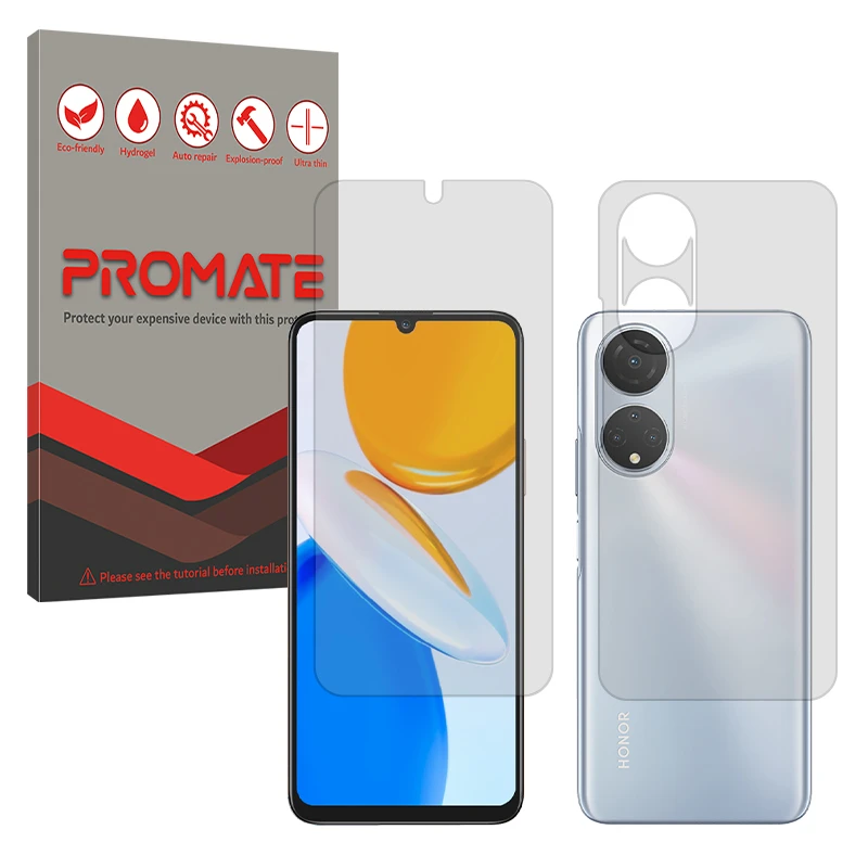 محافظ صفحه نمایش مات پرومیت مدل Resistant مناسب برای گوشی موبایل آنر X7 به همراه محافظ پشت گوشی