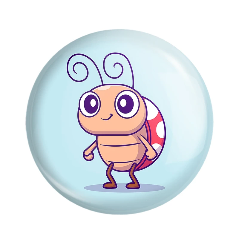 مگنت خندالو مدل حیوانات بامزه کفشدوزک کد 25414