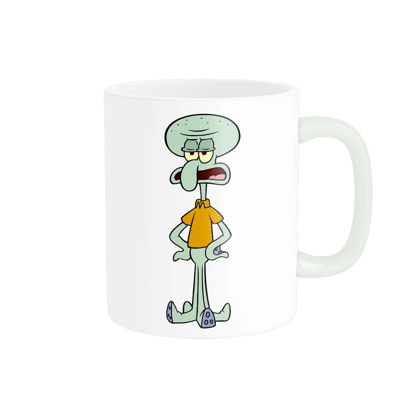 ماگ پاد آفرین طرح کارتون باب اسفنجی - اختاپوس کد 2691