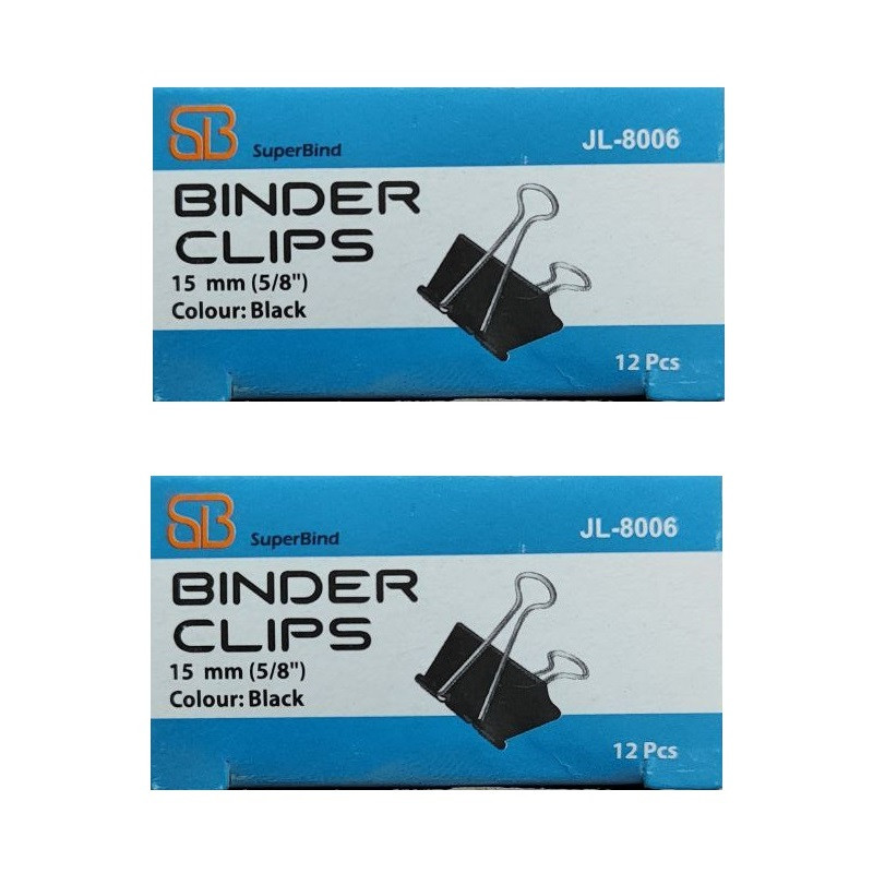 گیره کاغذ مدل کلیپسی کد 007 بسته 24 عددی