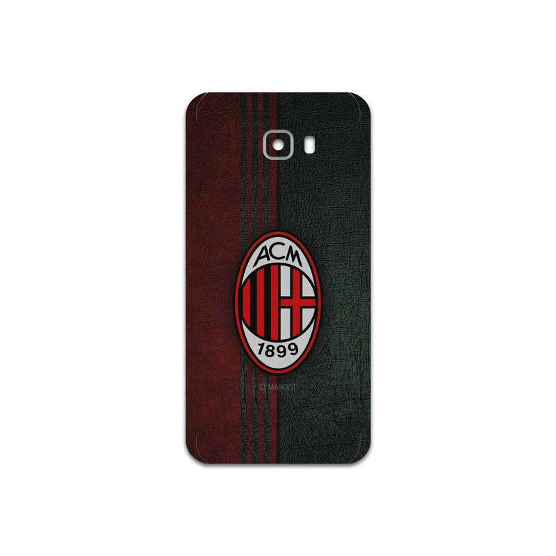 برچسب پوششی ماهوت مدل AC-Milan-FC مناسب برای گوشی موبایل سامسونگ Galaxy C7 Pro