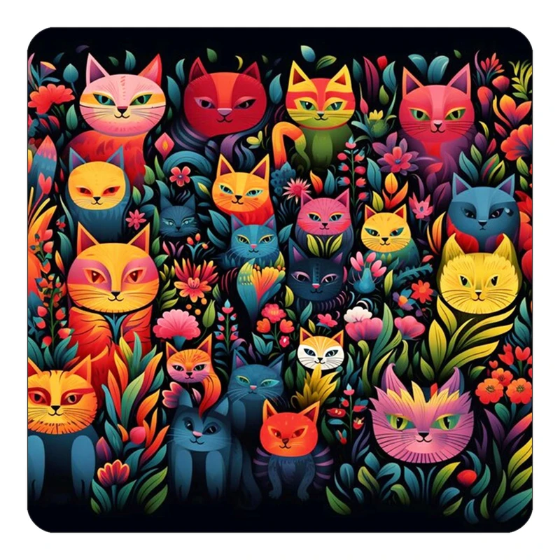 مگنت کاکتی طرح حیوانات رنگی مدل mp26781