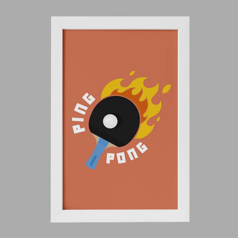 تابلو خندالو مدل پینگ پنگ Ping Pong کد 27992