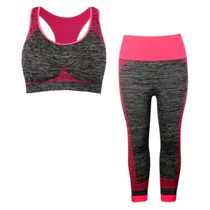 ست نیم تنه و لگینگ ورزشی زنانه مدل 3621-2