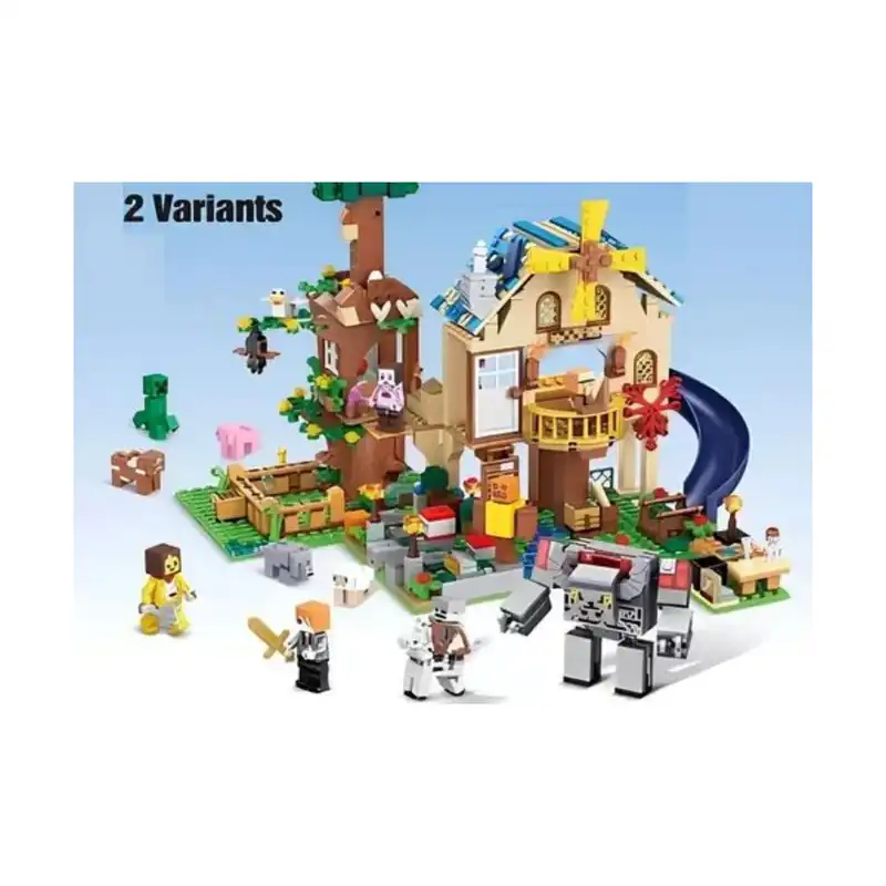 ساختنی مدل ماینکرافت طرح آسیاب ویلیج کد 7651