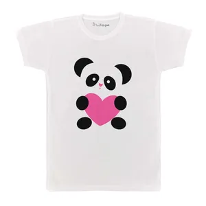 تی شرت بچگانه پرمانه طرح cute کد pmt.2162