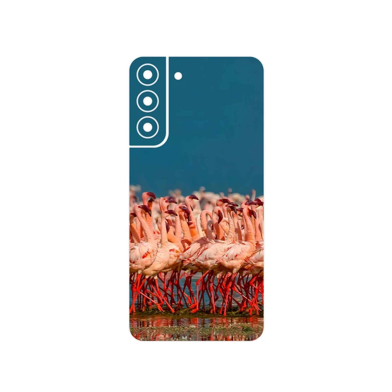 برچسب پوششی ماهوت مدل Flamingo مناسب برای گوشی موبایل سامسونگ Galaxy S22 Plus 5G