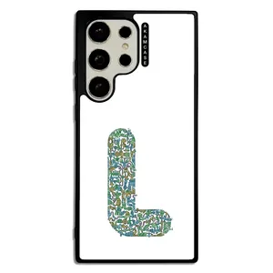 AKAM AMC-WSGS23U-ALPHADOODLEBET-12 Cover For Samsung Galaxy S23 Ultra