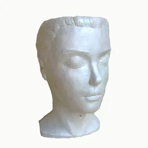 گلدان مدل مجسمه زن کد M02