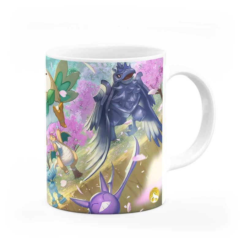 ماگ هومرو طرح انیمه پوکمون Pokemon مدل MG2302