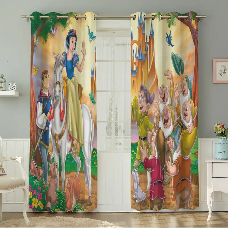 پرده نیروانا طرح کودک مدل مخمل کد 8617 سایز 140×280 سانتی متر