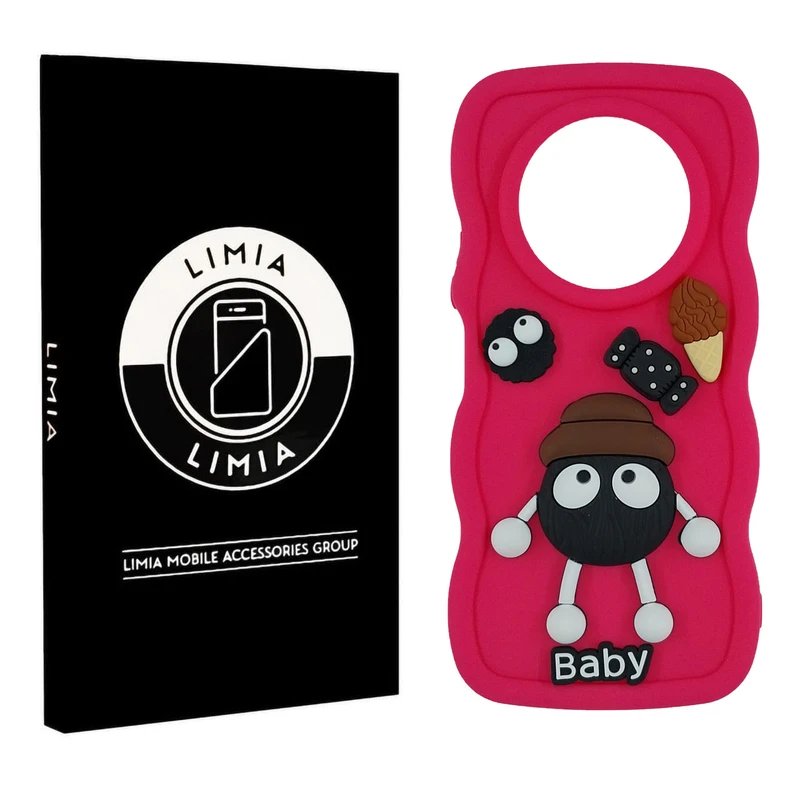 کاور لیمیا مدل عروسکی برجسته مناسب برای گوشی موبایل شیائومی Redmi 14C