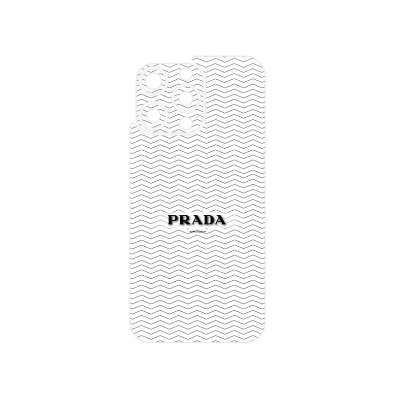 برچسب پوششی ماهوت مدل Prada مناسب برای گوشی موبایل اپل iPhone 15 Pro Max
