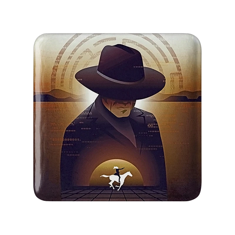  مگنت خندالو طرح سریال وست ورلد West World کد 10193