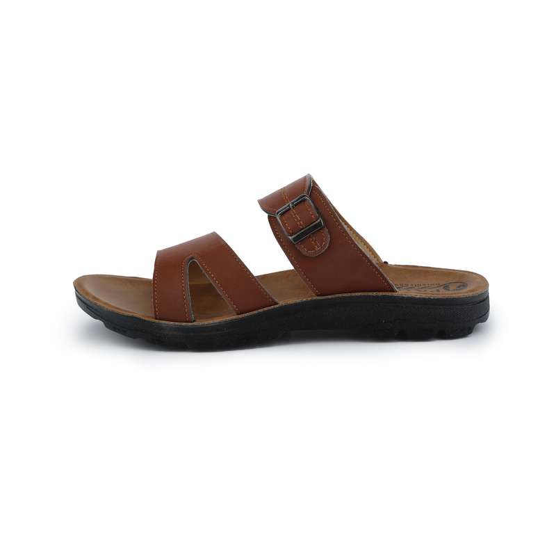 صندل مردانه مدل Sinashoes کد a12 رنگ عسلی