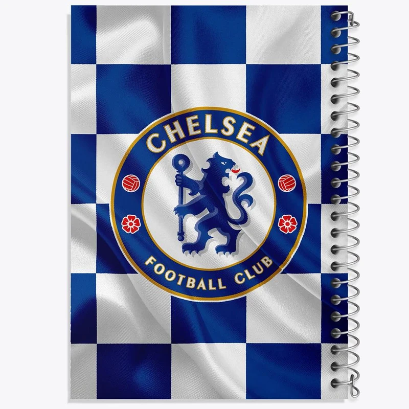 دفتر شطرنجی 50 برگ خندالو طرح باشگاه چلسی کد 26540