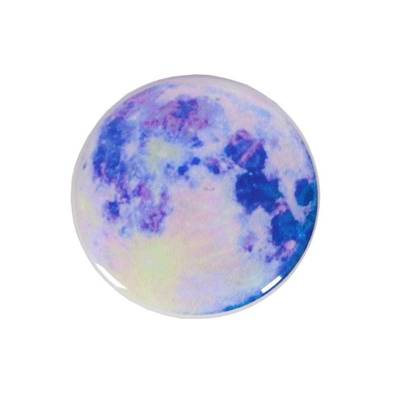 برچسب خودرو مدل ژله ای طرح ماه کامل