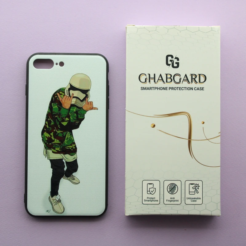 کاور قاب گارد مدل دور ژله ای پسرانه مناسب برای گوشی موبایل اپل iPhone 7 plus / 8 plus