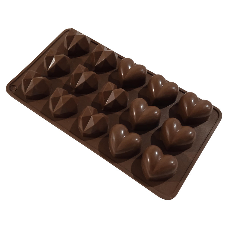 قالب شکلات مدل اوريگامي و ساده