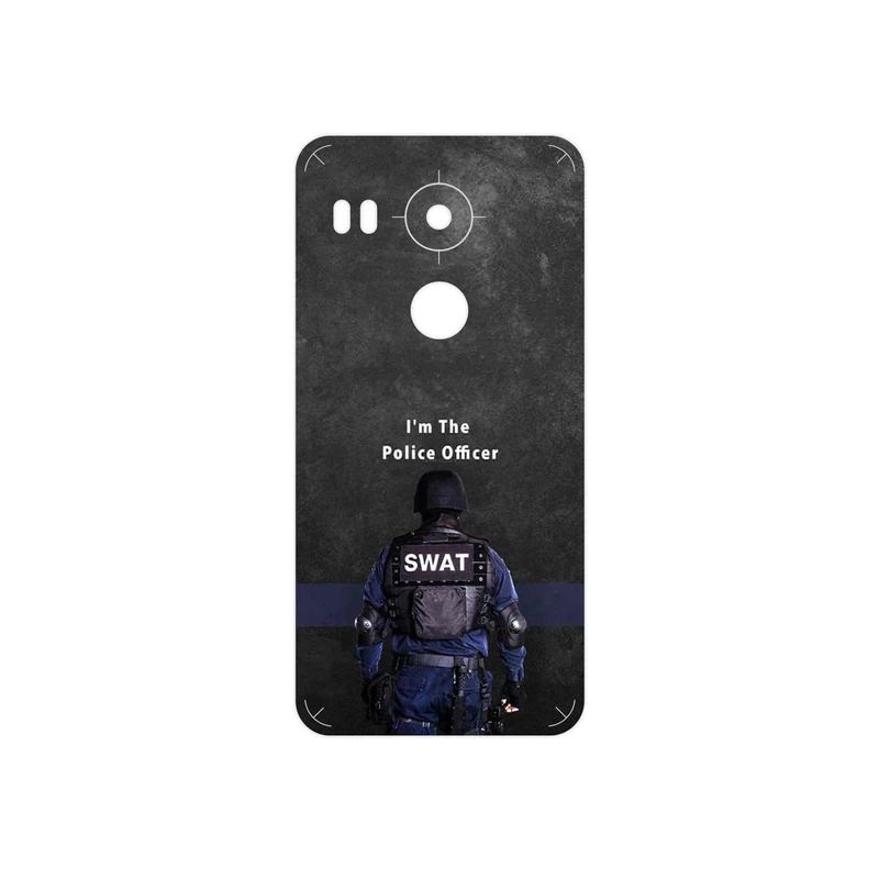 برچسب پوششی ماهوت مدل Police Officer مناسب برای گوشی موبایل گوگل Nexus 5X
