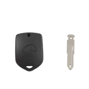  قاب یدک ریموت خودرو قطعه سازان کبیر مدل YADK-TIB-177 مناسب برای سمند ال ایکس  مجموعه 2 عددی