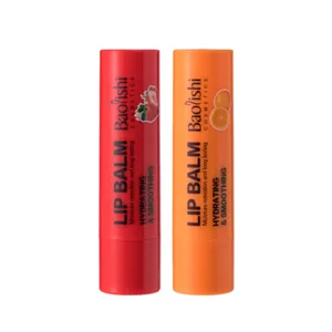 بالم لب بائولیشی مدل توت فرنگی و پرتقال بسته دو عددی