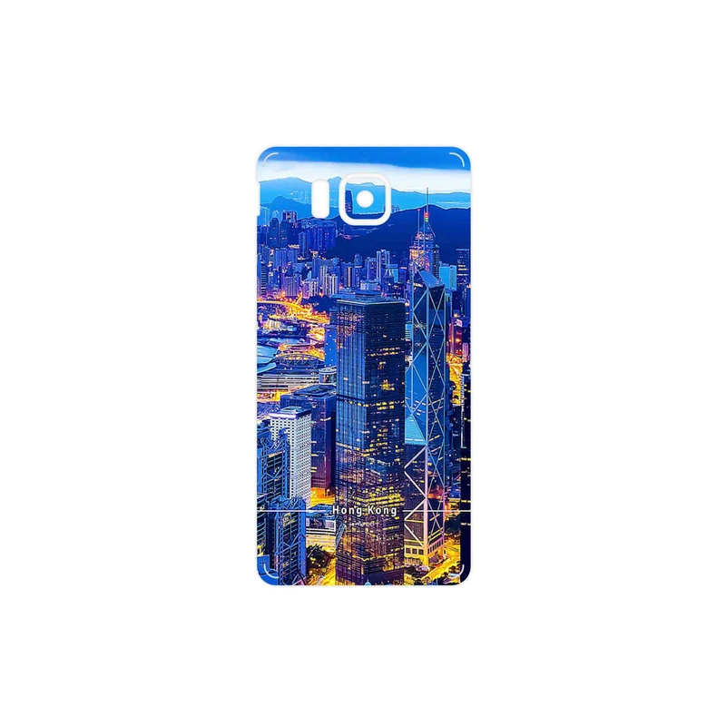 برچسب پوششی ماهوت مدل Hong Kong City مناسب برای گوشی موبایل سامسونگ Galaxy Alpha