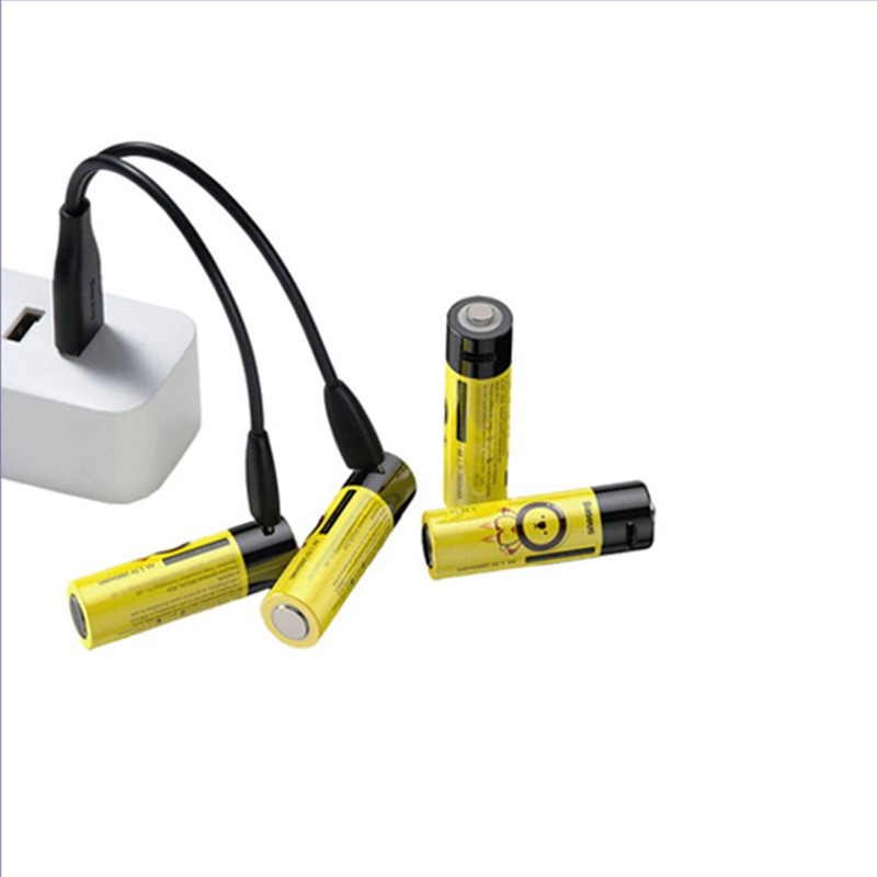 باتری قلمی قابل شارژ باسئوس مدل PCWH00311 بسته 4 عددی 1