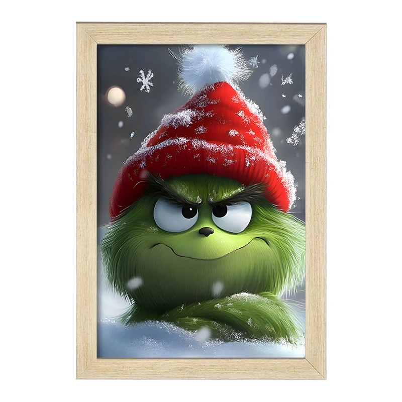 تابلو خندالو مدل گرینچ (The Grinch) کد F11849