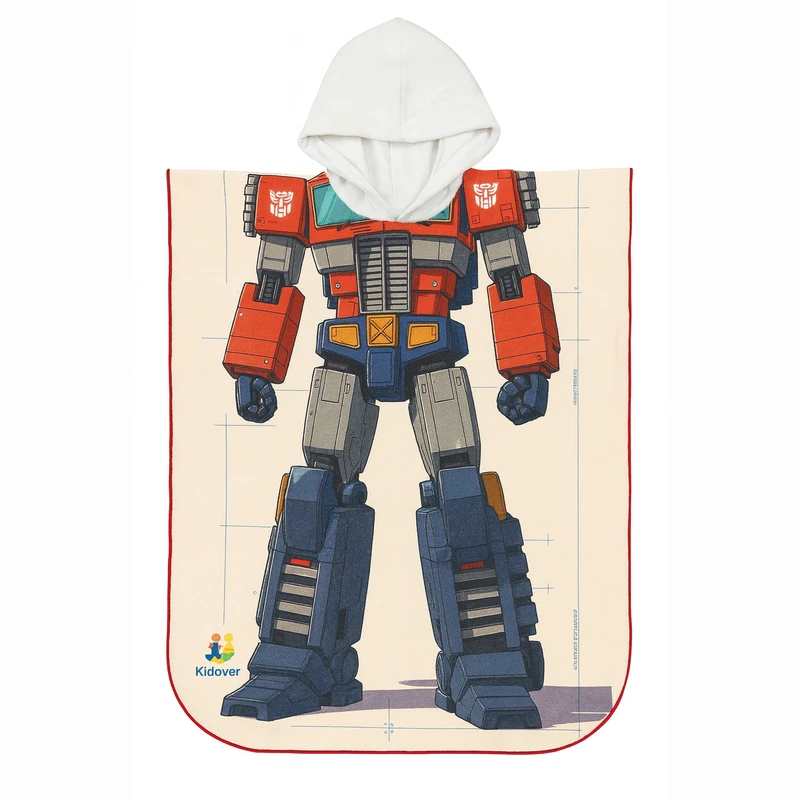 حوله پالتویی کودک و نوجوان طرح تراون کد 105 سایز 100x75x100 سانتی‌متر