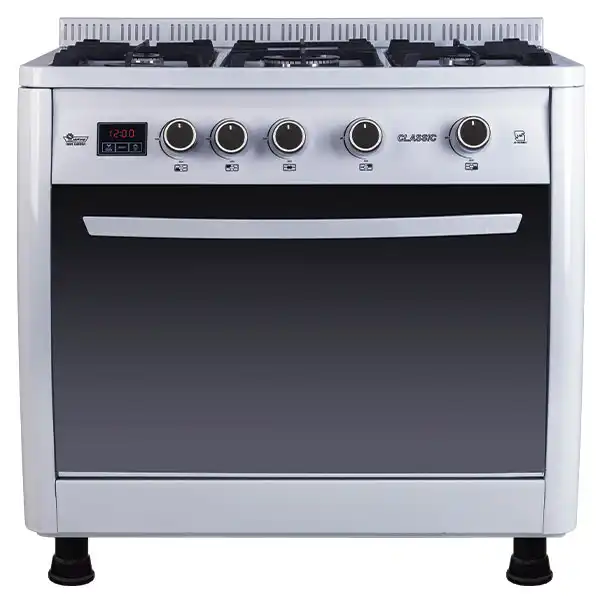 اجاق گاز 5 شعله ایران شرق مدل کلاسیک طرح فر C2