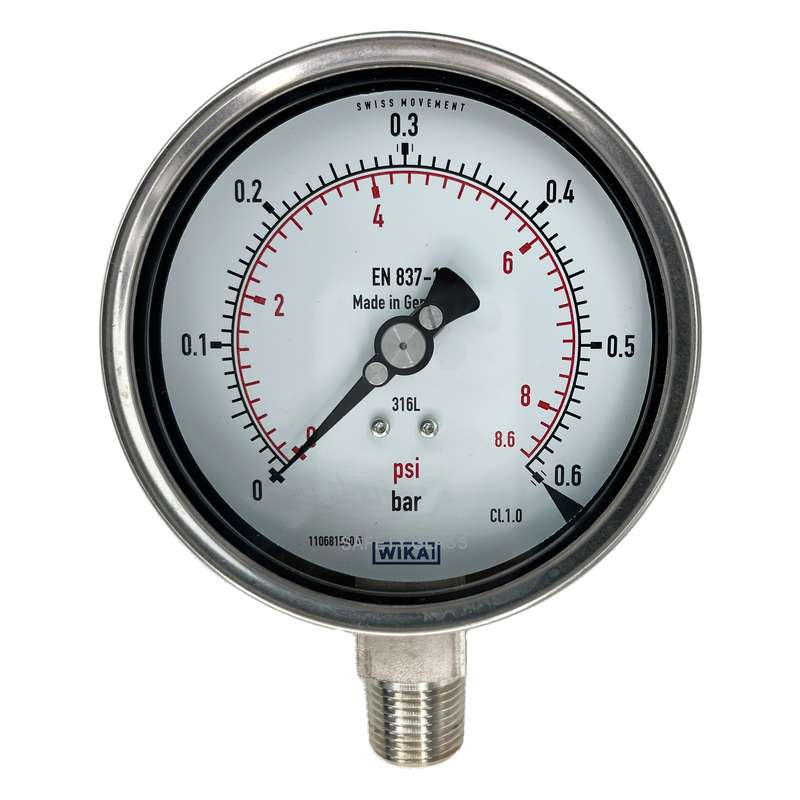 گیج فشار ویکا مدل  232.50.63.0.6bar