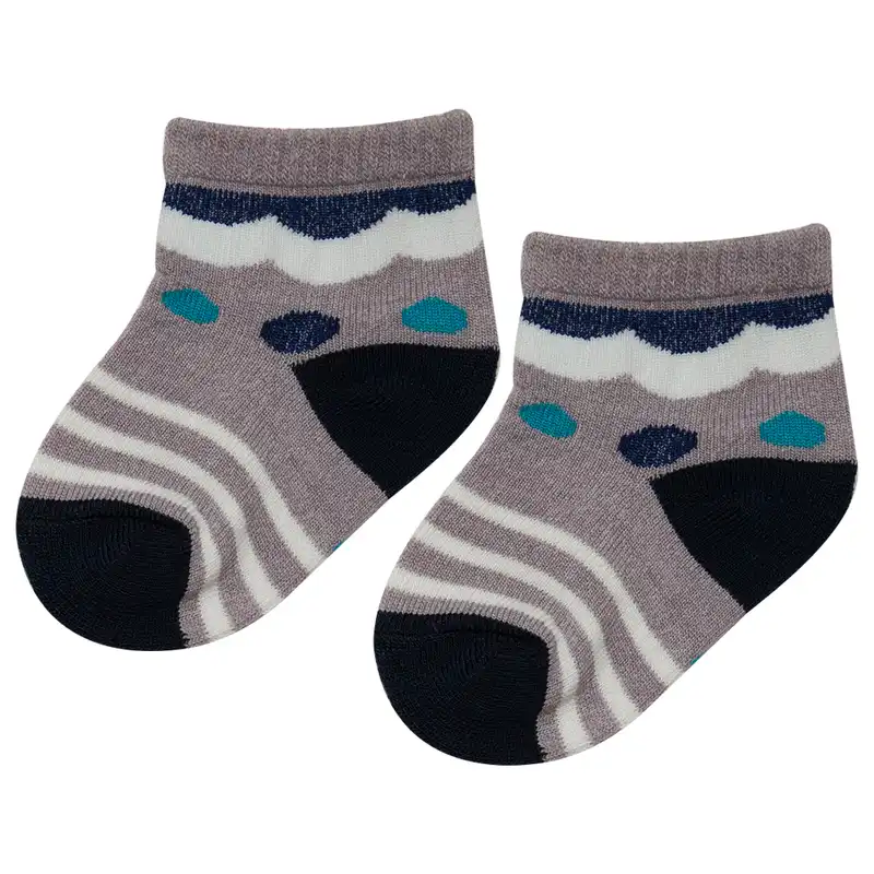 جوراب نوزادی پسرانه فیلاردی مدل 4482 مجموعه 3 عددی