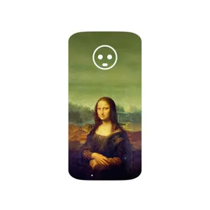 MAHOOT Mona Lisa of da Vinci Cover Sticker for Motorola Moto G6