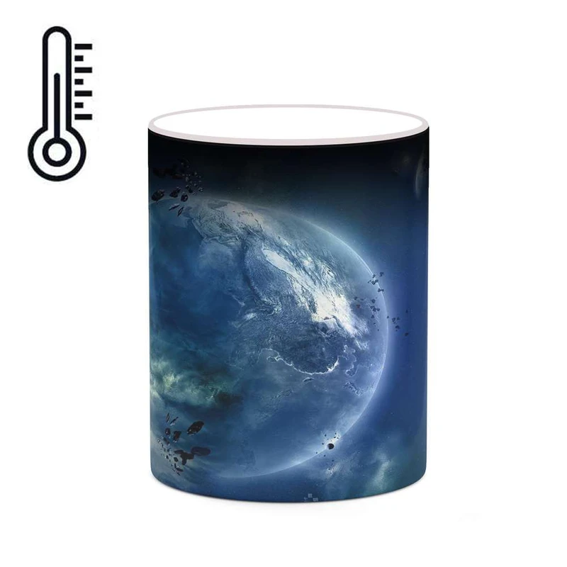 ماگ حرارتی کاکتی مدل فضا و کهکشان کد mgh19976