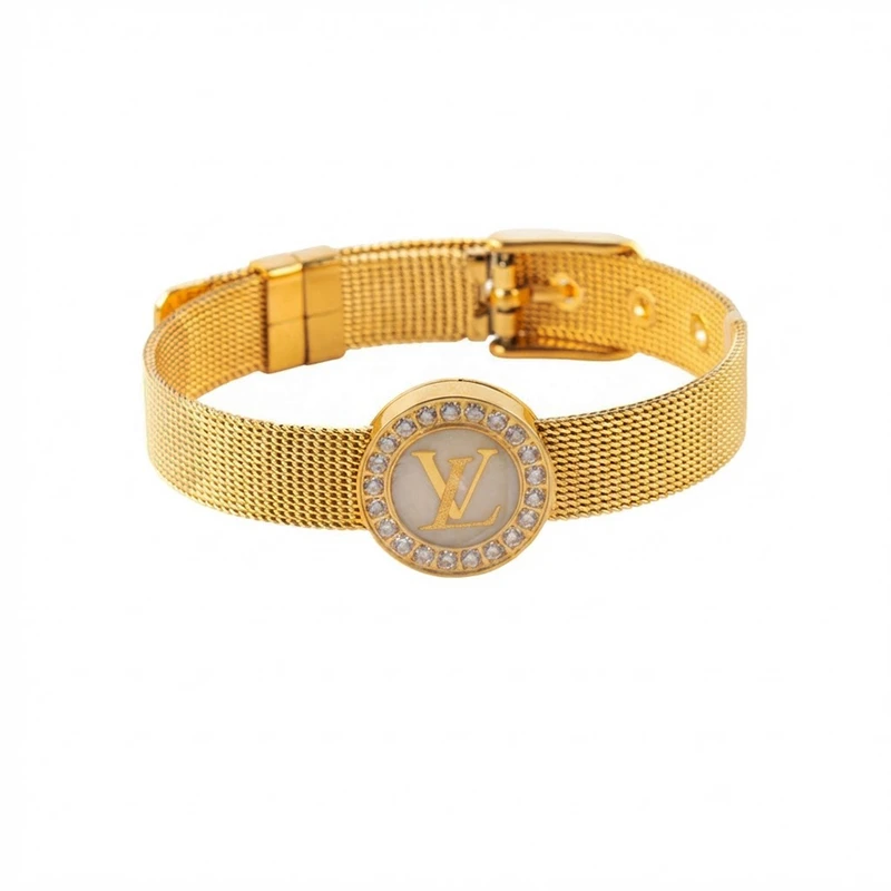 دستبند زنجیری زنانه مدل P05052034027A