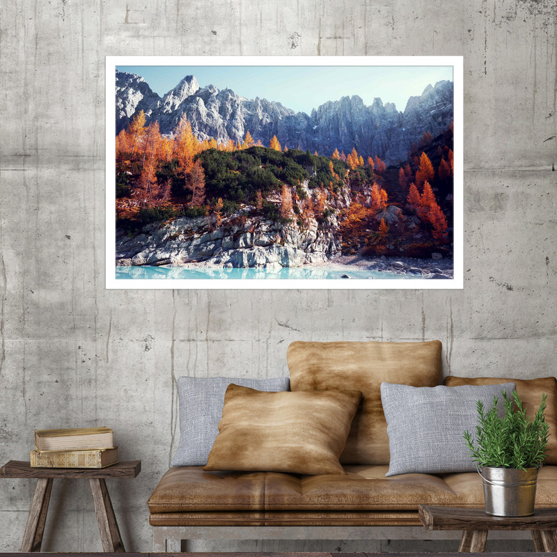 تابلو نوری بکلیت طرح دریاچه کوهستانی مدل W-MO1477