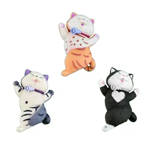 فیگور مدل گربه طرح Happy Cats کد C1 مجموعه 3 عددی