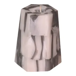 شمع مدل کوبیسم هرم جادویی کد 4