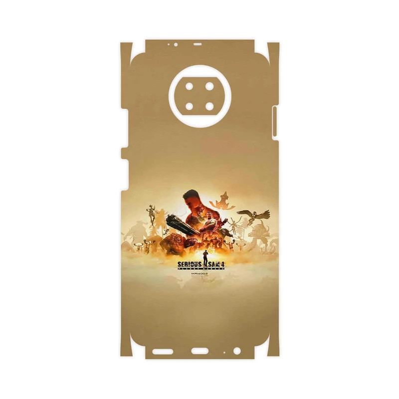 برچسب پوششی ماهوت مدل Serious Sam Game Series-FullSkin مناسب برای گوشی موبایل شیائومی Redmi Note 9T