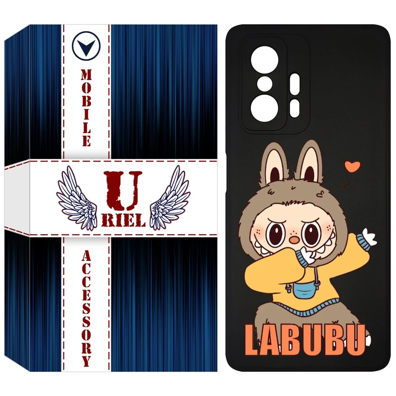 کاور یوریل مدل KSH کد 104 طرح عروسک لبوبو مناسب برای گوشی موبایل شیائومی 11T / 11T Pro