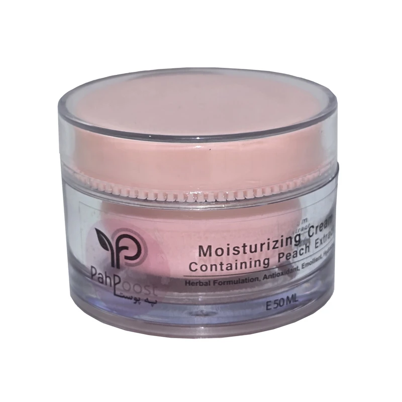 کرم مرطوب‌کننده دست و صورت په پوست مدل plus 1 مناسب برای پوست خشک و حساس حجم 50 میلی‌لیتر