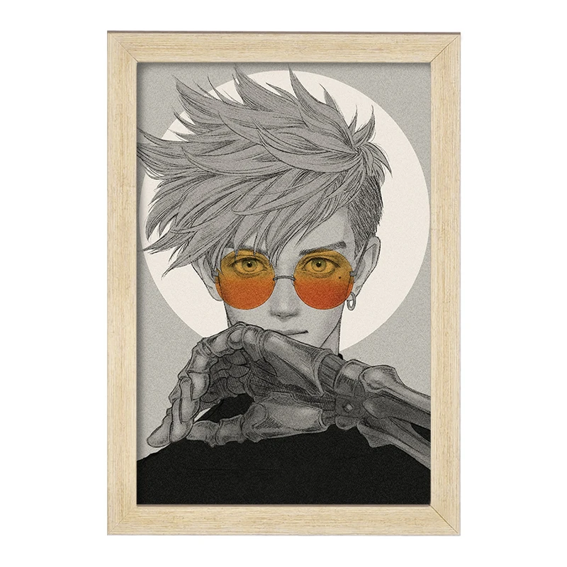 تابلو خندالو مدل وش انیمه تریگان (Trigun) کد 36206