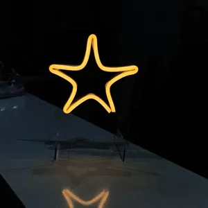 چراغ خواب مدل نئون دیزاین Star 5p